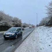 Traffic and weather updates as snow hits Swindon and Wiltshire