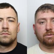 Ieuan Davies (left) and Michael Purchase (right) have both been arrested.
