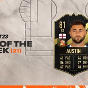 Charlie Austin has been featured in FIFA 23's Team of the Week promotion after netting four goals in Swindon Town's last match.
