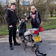 Adam Turner meets Mandy Evans from Pinkerton's Motorcycle Club.