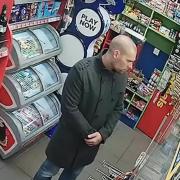 Swindon killer Damien Bendall bought cigarettes in a shop shortly after he committed four murders.