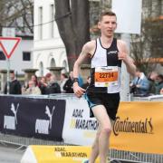 Swindon Harriers' marathon leader Dan Thomas