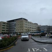 The incident of 'road rage' took place in Great Western Hospital carpark.