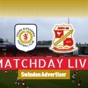 MATCH DAY LIVE: Crewe Alexandra v Swindon Town in League Two