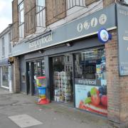 The young mother had her purse stolen in the Simply Local shop in Moredon on Sunday.