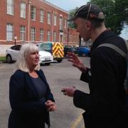 Miles Ellingham of the Financial Times interviews Swindon returning officer Susie Kemp