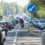 Several Wiltshire towns are gridlocked with traffic this evening