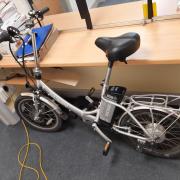 This electric bike was recovered by police who are now searching for its owner.