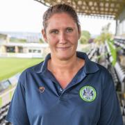 Hannah Dingley has become the first woman to be appointed as head coach of an English Football League club