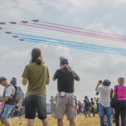 Large crowds are expected in Fairford for this year's Royal International Air Tattoo - but the weather may be fairly stormy