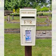 The new post box can be found in the Lower Stratton Cemetery.