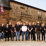 The Ramsbury team, with general manager Nik Fordham in the centre