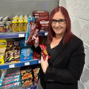 Janine East is happier since moving The South African Spaza Shop to South Marston.