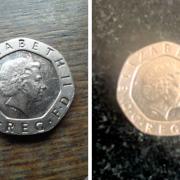 RARE: 20p coins listed in the county with a Royal Mint error sold for big sums