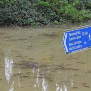 Flooding in West Swindon
