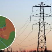 Households and businesses in Cricklade have been hit by a power cut.