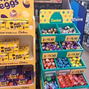 Easter eggs have already been spotted in supermarkets around Swindon.