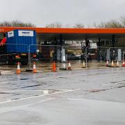 Swindon's Sainsbury's petrol station in Bridgemead has closed temporarily.