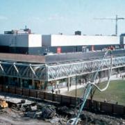 Construction on Canal Walk in the 1970s. Picture: Swindon Libraries Local Studies