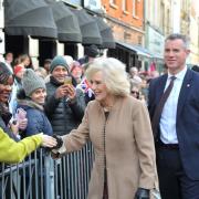 Queen Camilla is visiting Swindon today