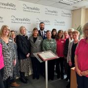 The team at Dressability celebrate the charity's 25th birthday and meet Princess Anne