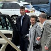 Princess Anne at Dressability in West Swindon