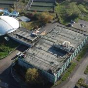 Trespassers on the roof of the closed Oasis leisure centre has prompted a councillor to write to the administration
