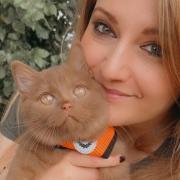 Victoria Hathaway  is fundraising to cover the costs of an expensive surgery for her kitten Obi