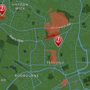A large power cut affecting over 1,000 homes in Swindon