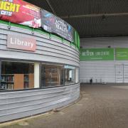 The West Swindon Library inside the Link Centre is still closed after being damaged by foodwaters last September