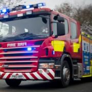Fire service vehicles will be at Cotswold Airport throughout the day today.