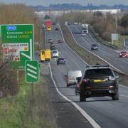 The A419 will close at Swindon