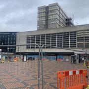 The Parade area outside Debenhams is going to be 'improved'
