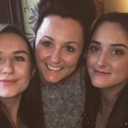 Mandy with her daughters