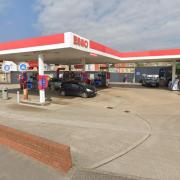 The filling station on Fleming Way
