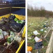 24 tonnes of litter has been collected on major roads in the South West
