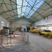 Inside the Health Hydro as restoration work continues