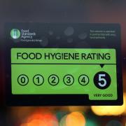 Food hygiene ratings in Swindon