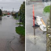 Flooding in Perry's Lane, Wroughton