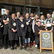 Volunteers at Big Breakfast Plus are thrilled with their new food hygiene rating.