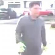 Police are appealing for your help to identify this man in connection with the theft of scrap metal from Wroughton