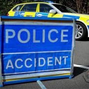 Police rushed to a three-car crash in Swindon