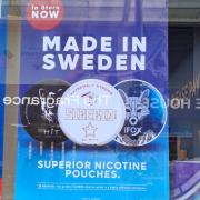 A range of nicotine pouches now on sale in WHSmith in Swindon
