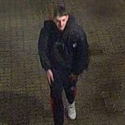Wiltshire Police are looking to speak with this man in connection to a criminal offence