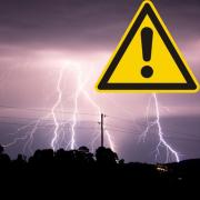 Thunderstorms are expected to hit Wiltshire
