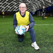 Swindon-based walking footballer Dave Logan, who lives with Parkinson's