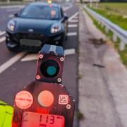 Cars were caught speeding at over 100mph