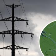 The power cut is affecting several homes on the Cricklade outskirts