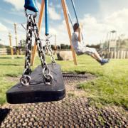A girl was assaulted while on the swings at the Swindon park