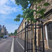 New trees and a wider pavement are among the improvements made around the Railway Village